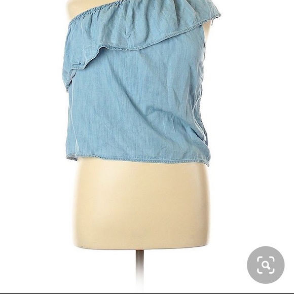 American Eagle One Shoulder Top - Picture 2 of 4